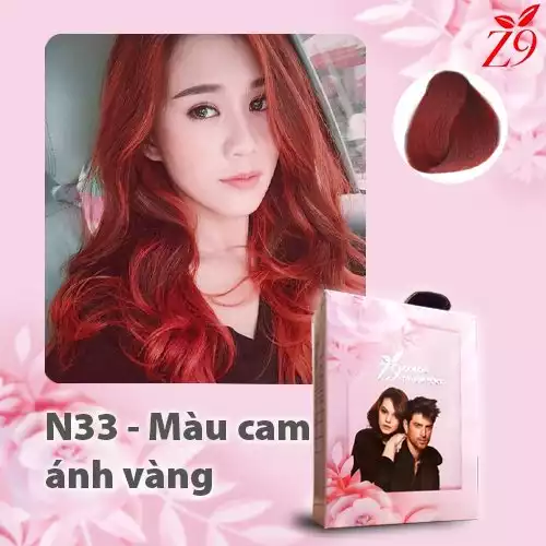 GỘI MÀU THỜI TRANG - CAM ÁNH VÀNG (Hộp 30ml x 5)