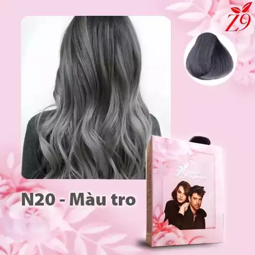 GỘI MÀU THỜI TRANG - MÀU TRO (Hộp 30ml x 5)