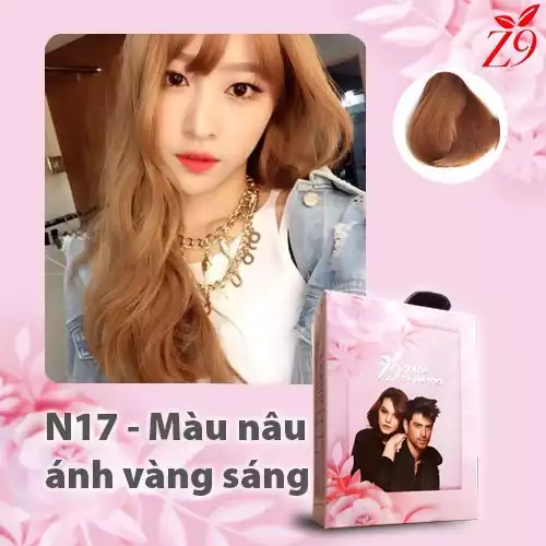 GỘI MÀU THỜI TRANG - NÂU ÁNH VÀNG SÁNG (Hộp 30ml x 5)