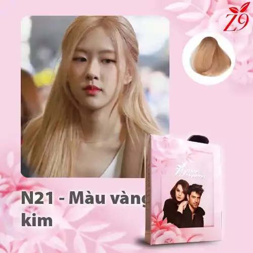 GỘI MÀU THỜI TRANG - MÀU VÀNG KIM (Hộp 30ml x 5)