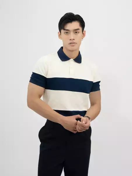 Áo Polo Nam Rent vải Uni phom Regular Fit