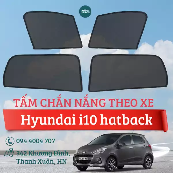  Tấm chắn nắng nam châm xe Hyundai i10 Hatback 