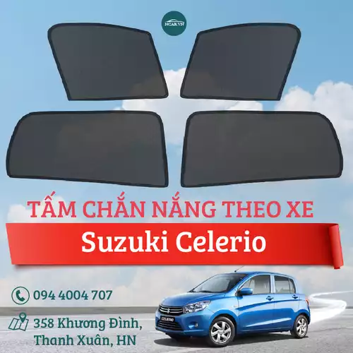  Tấm chắn nắng nam châm xe Suzuki Celerio 