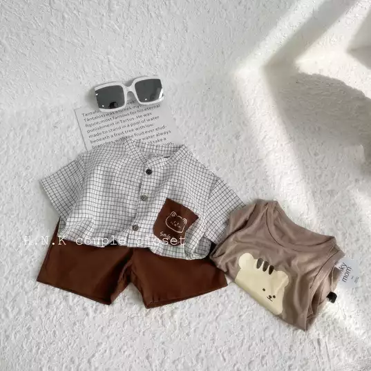 Product image - SÉT 3 CHI TIẾT SỌC SMILE BEAR