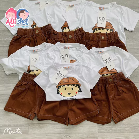 Product image - BỘ CÔ BÉ ĐỘI MŨ 2