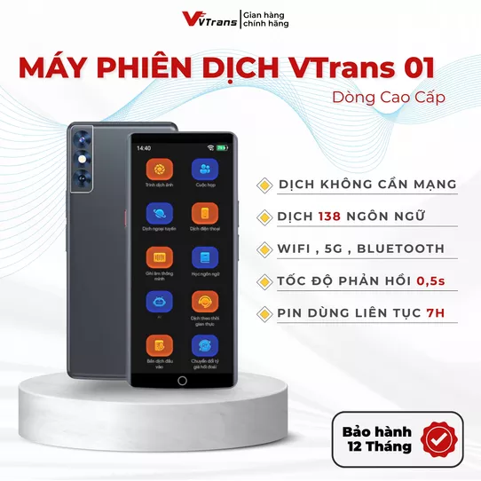 Product image - Máy Phiên Dịch Vtrans 01 ( Cao Cấp )