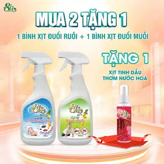 Product image - COMBO RUỒI + MUỖI SBIO 500ML