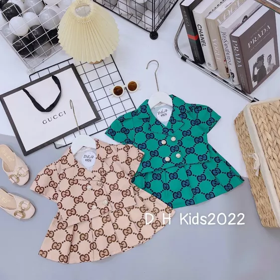 Product image - SÉT CHÂN VÁY XẾP LY GG