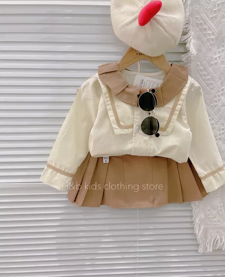 Product image - SÉT VÁY ÁO DÀI TAY