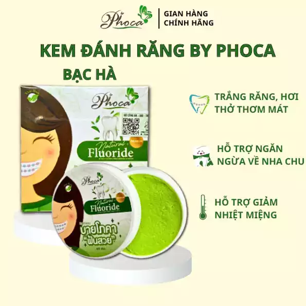 Product image - Kem đánh răng thảo dược Phoca