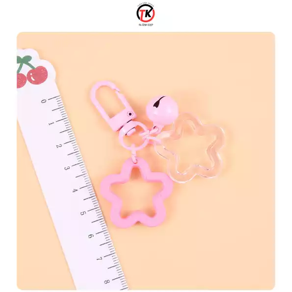 Product image - Charm Móc Khóa Ngôi Sao+ Chuông