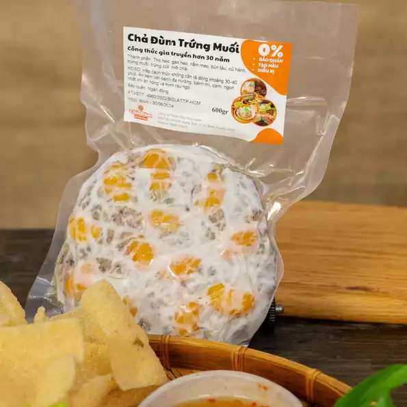 Product image - Chả Đùm Trứng Muối Đãi Tiệc 600gr