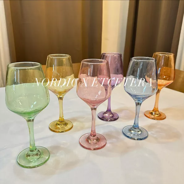 Product image - Colored Wine Glass