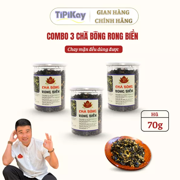 Product image - [Combo 3 Món] 3 Chà Bông Rong Biển 70g