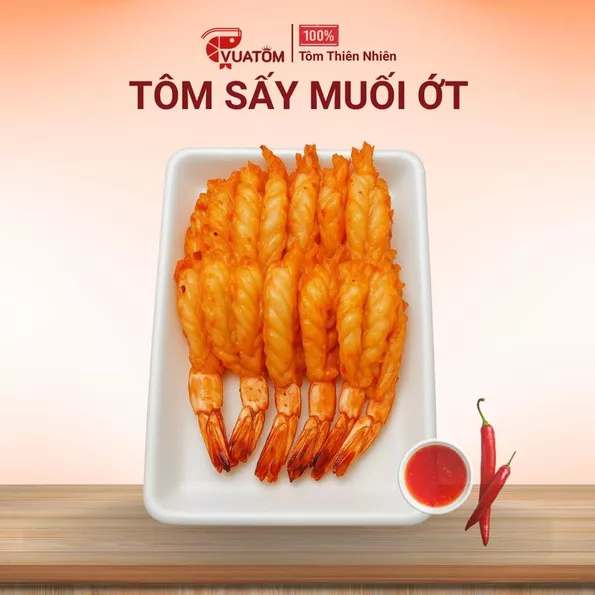 Product image - [250Gram] Tôm Sấy Muối Ớt