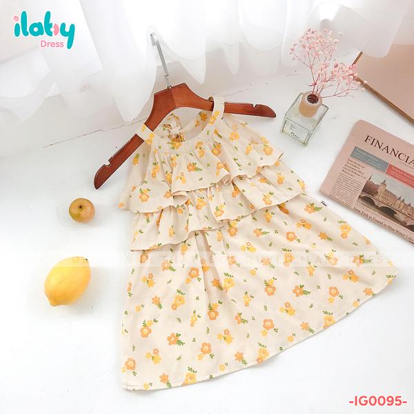 Váy yếm 2 tầng bèo ngực