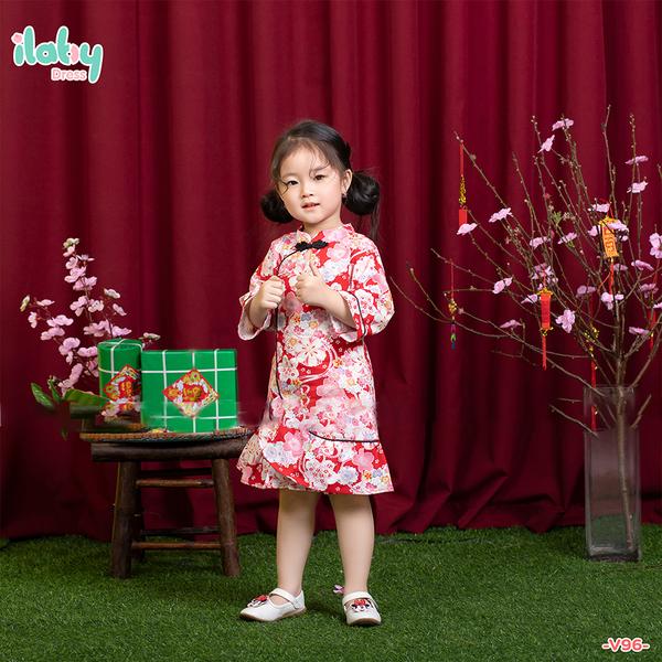 Váy sườn xám Tết