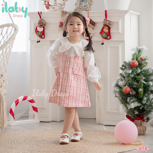 Váy dạ phối sơ mi