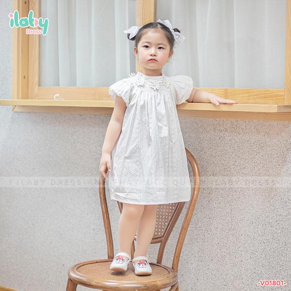 Váy suông chun cổ