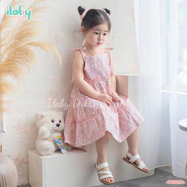 Váy hai dây bèo 3 tầng