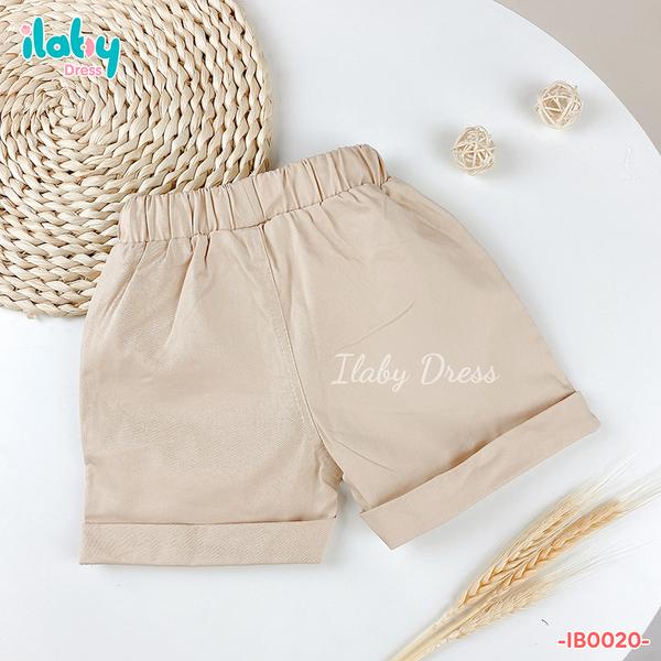 Quần short thô túi ốp