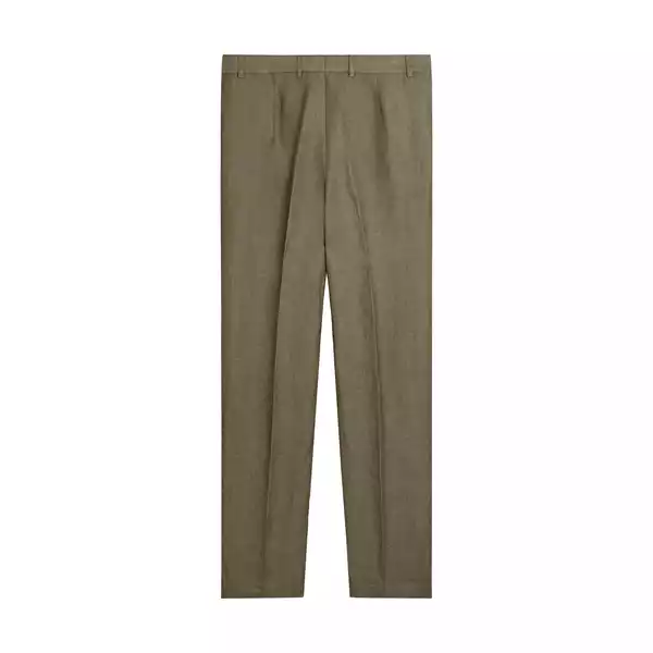 HURRINGBONE WOOL TROUSER 