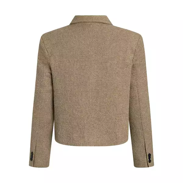 SINGLE BREASTED CROPPED BLAZER 