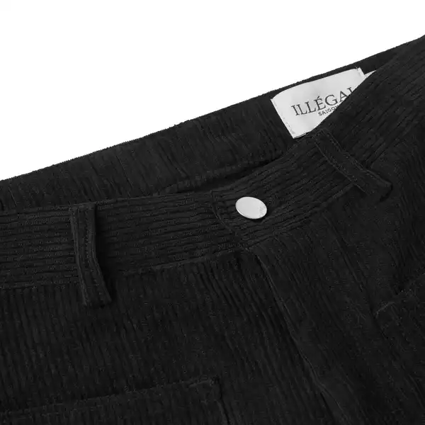 70'S FRONT POCKET FLARED PANTS