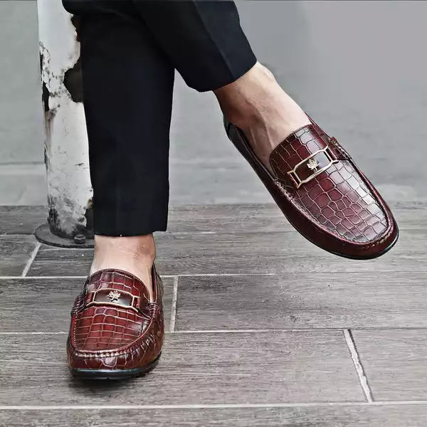 Giày lười da thật CS432