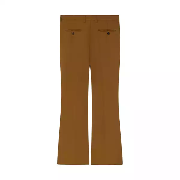 BROWN FLARED PANTS