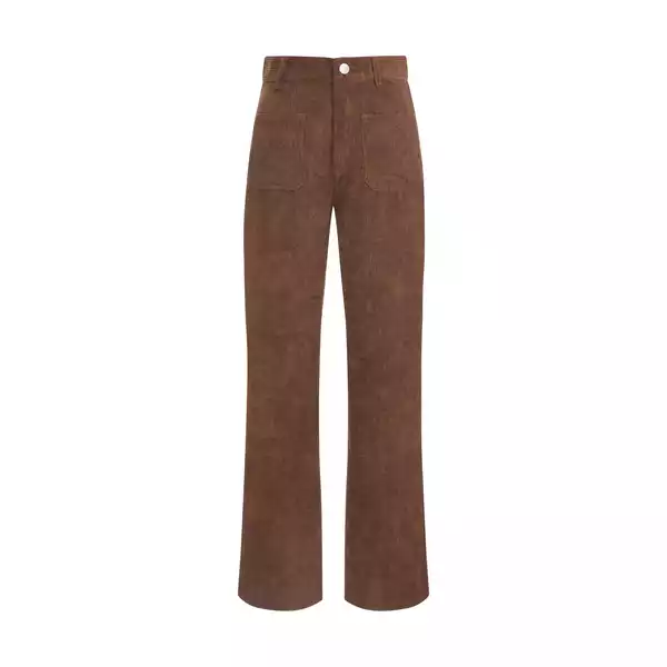 70'S FRONT POCKET FLARED PANTS