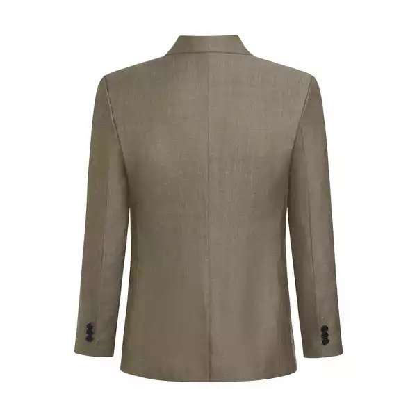 HURRINGBONE WOOL BLAZER