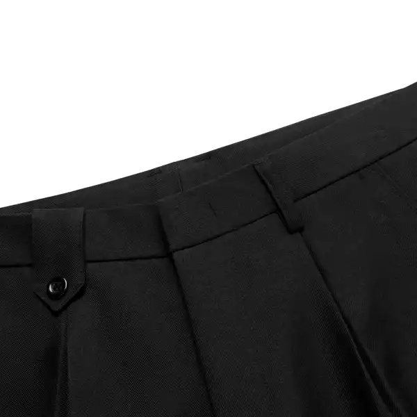 CUFF WIDE-LEG TROUSER