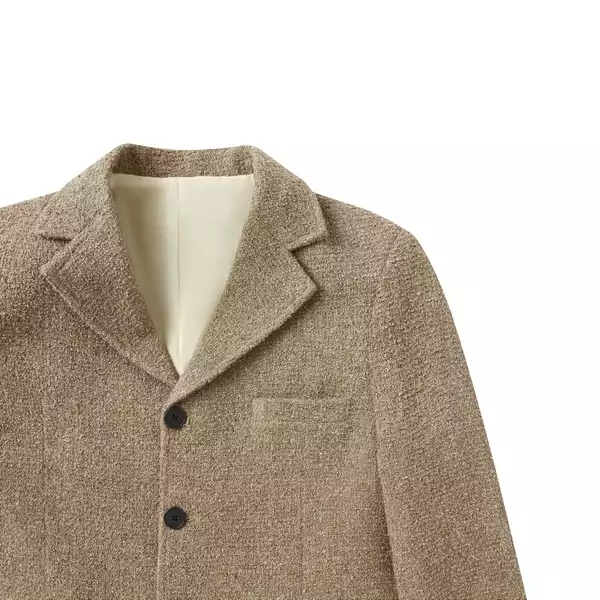 SINGLE BREASTED CROPPED BLAZER 