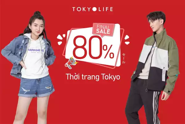 TOKYOLIFE FINAL SALE 80% GIÁ RẺ NHẤT MÙA