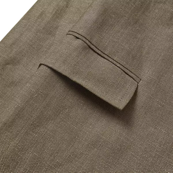 HURRINGBONE WOOL BLAZER