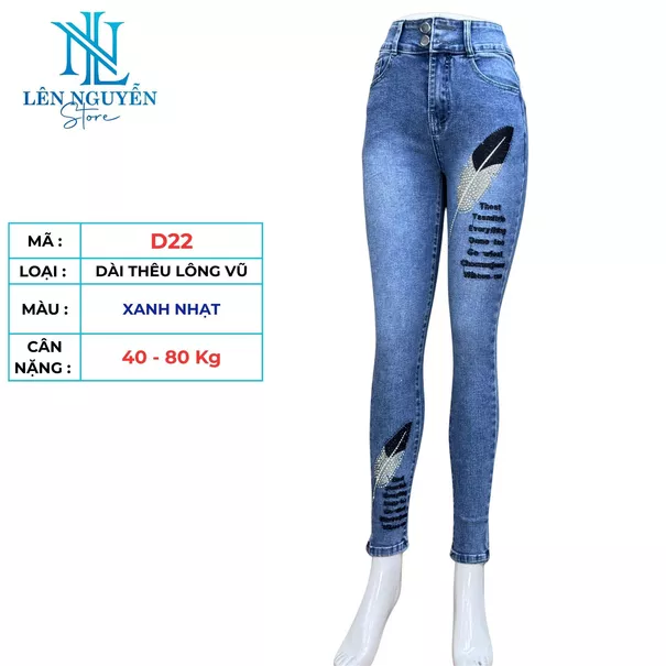 Product image - D22 Quần Jean Dài