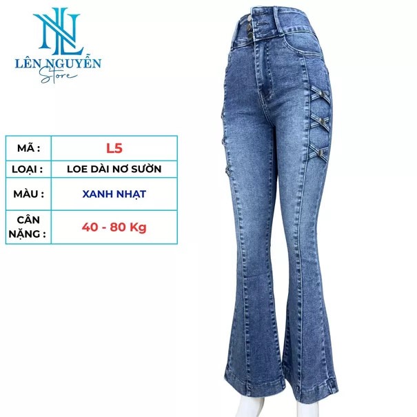 Product image - L5 Quần Jean Loe Dài