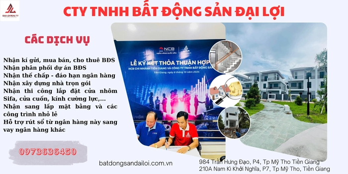 Blue Modern Real Estate Banner