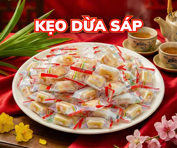 Product image - Kẹo Dừa Sáp Cao Cấp