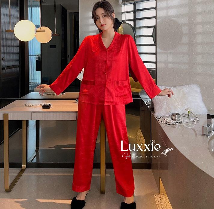 N93 Pijama lụa gấm hoàng mã_13