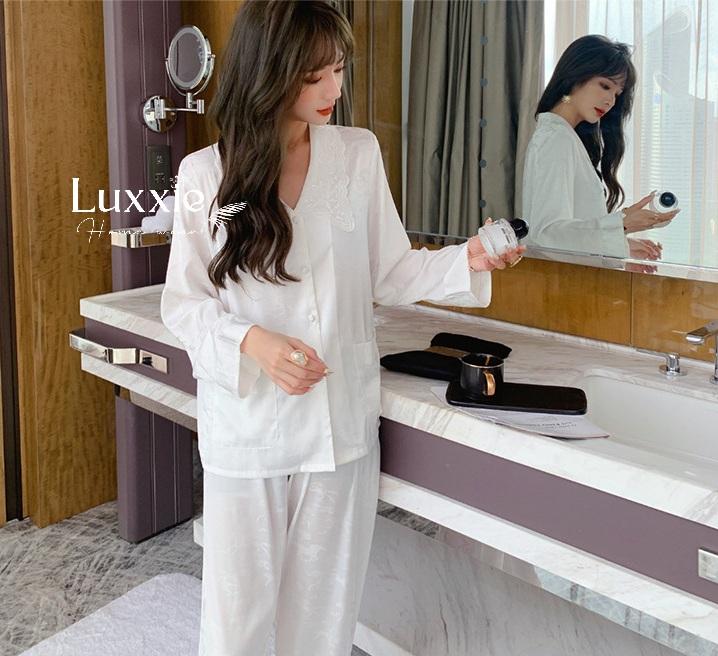 N93 Pijama lụa gấm hoàng mã_5