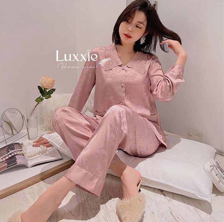 N93 Pijama lụa gấm hoàng mã_9