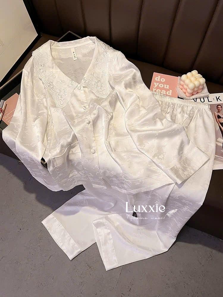 N93 Pijama lụa gấm hoàng mã_7