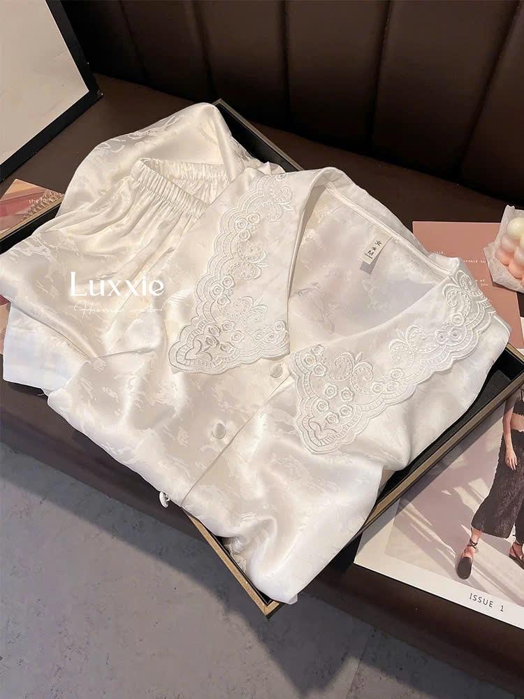 N93 Pijama lụa gấm hoàng mã_6