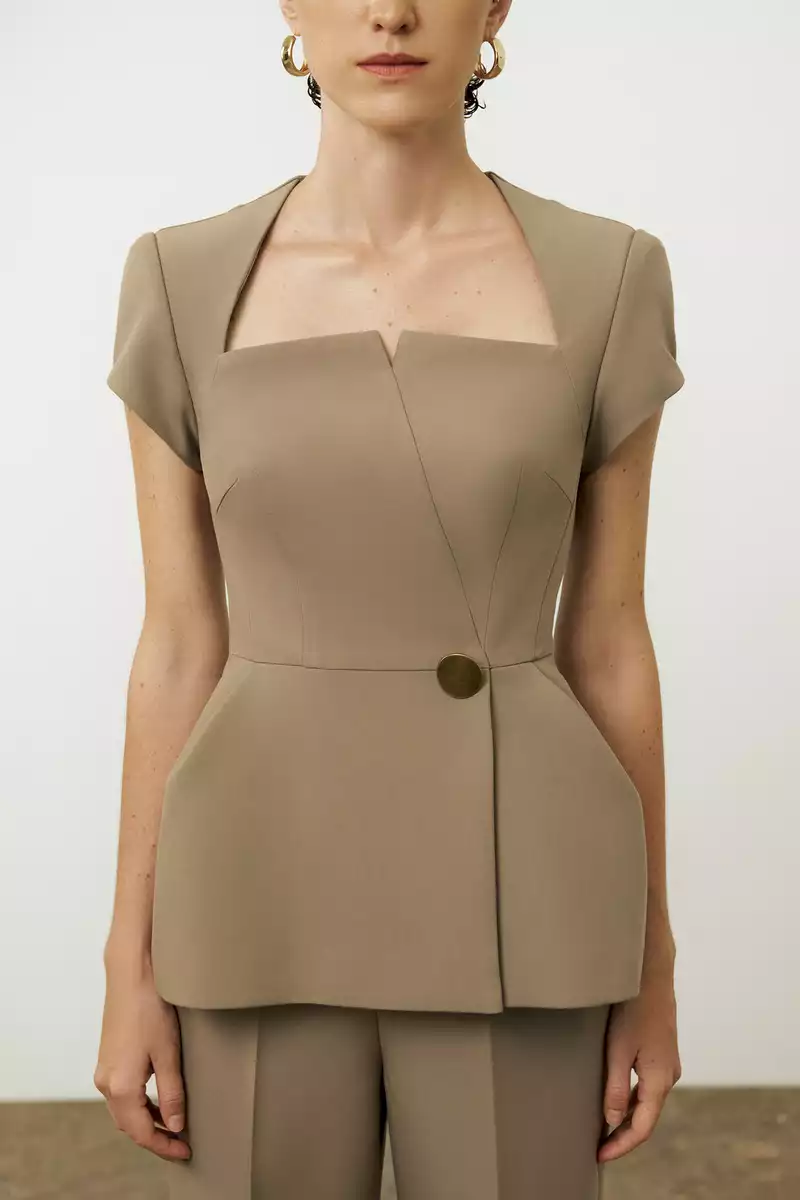 Kaia Peplum Blazer