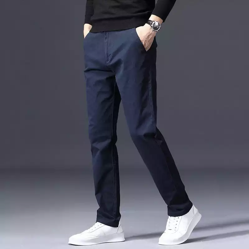 Quần kaki nam Xanh than