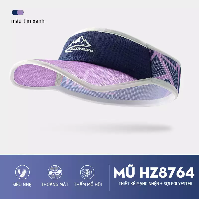 Mũ chạy bộ, thể thao nửa đầu HZ8764_9