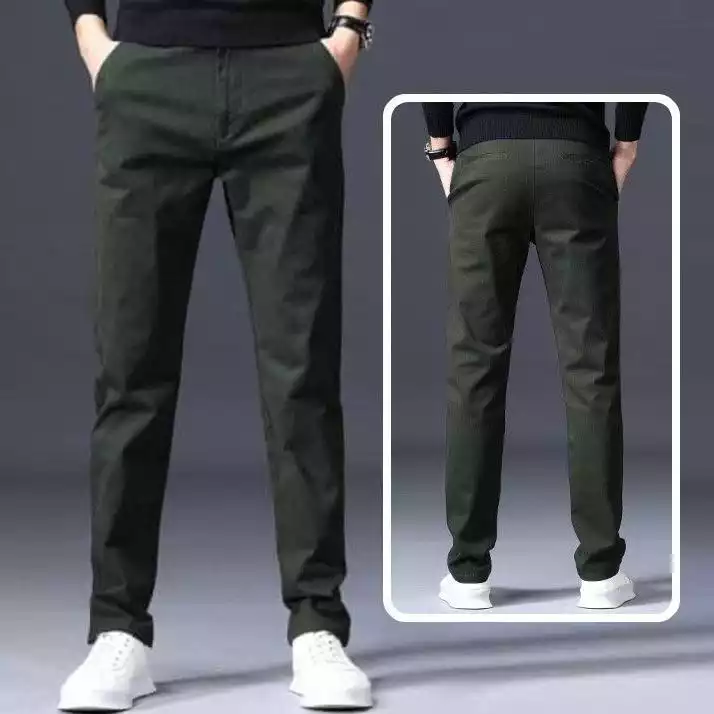 Quần kaki nam Xanh rêu