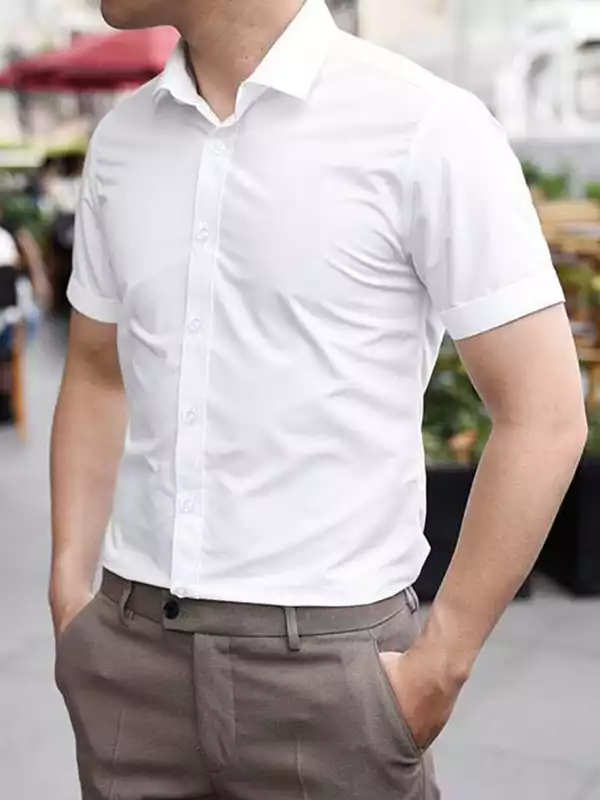 Sơ mi tay ngắn Trắng